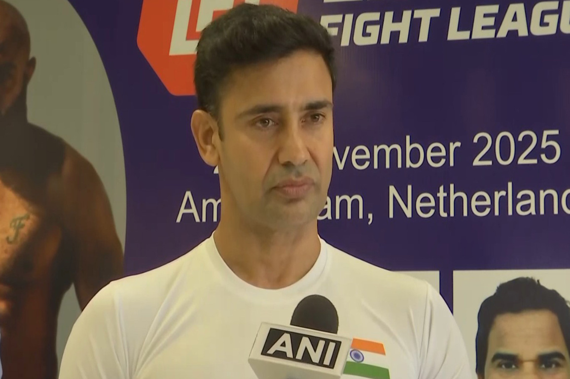 "Very fortunate to play here,": Sangram Singh on becoming first Indian male athlete to compete in LFL