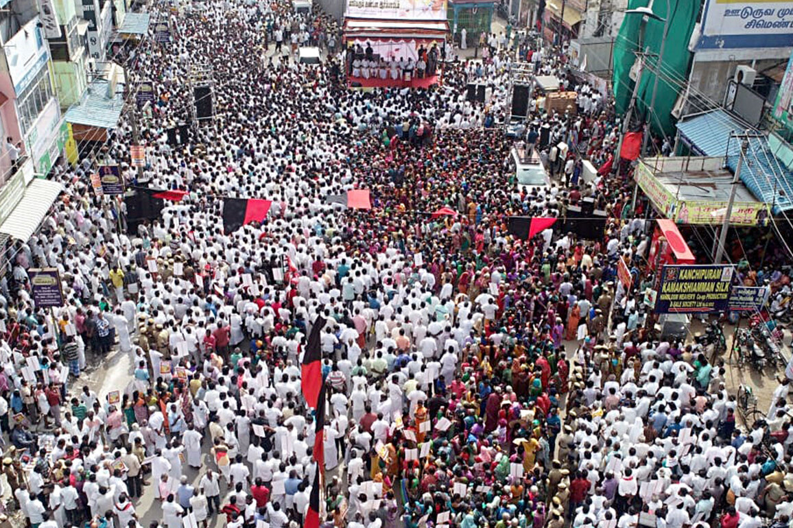 DMK names two candidates for RS polls; one seat each allotted to Congress, DMDK