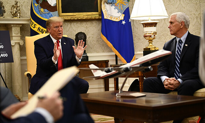 Pence to 'keep distance' from Trump Pence to 'keep distance' from Trump