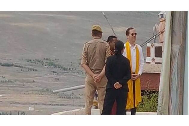 US Ambassador Sergio Gor visits Thiksey Monastery in Ladakh