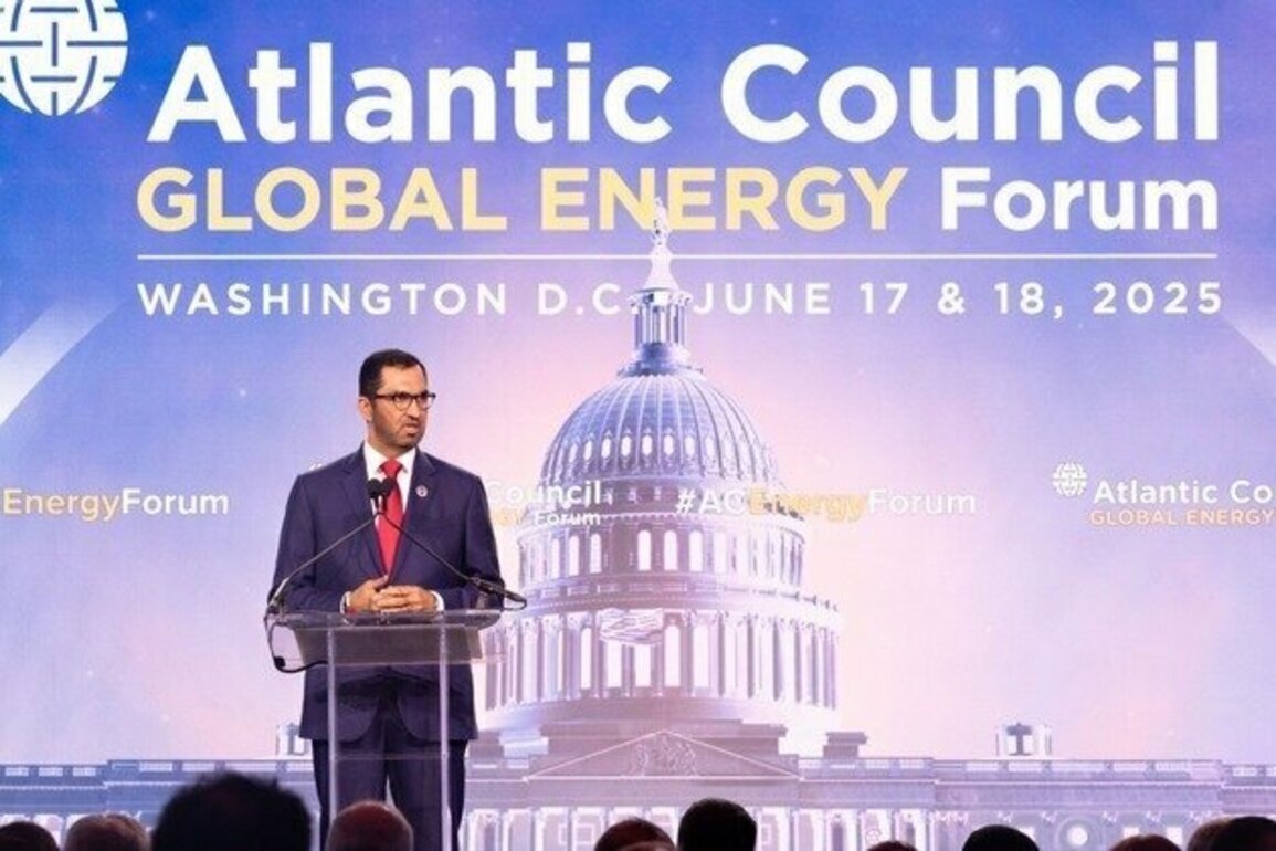 Sultan Al Jaber participates in Atlantic Council Global Energy Forum in Washington