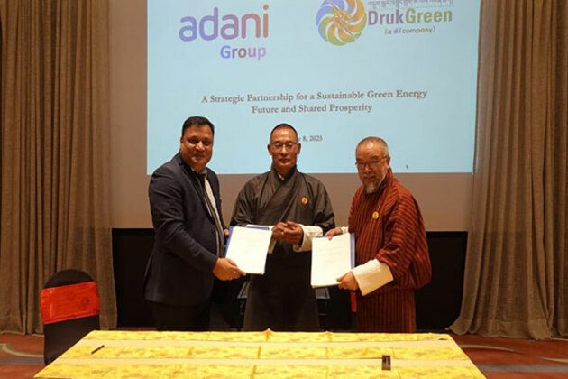 Bhutan signs MoU with Adani for 5,000 MW hydropower development