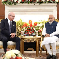 PM Modi holds bilateral talks with Austrian Federal Chancellor Stocker at Hyderabad House