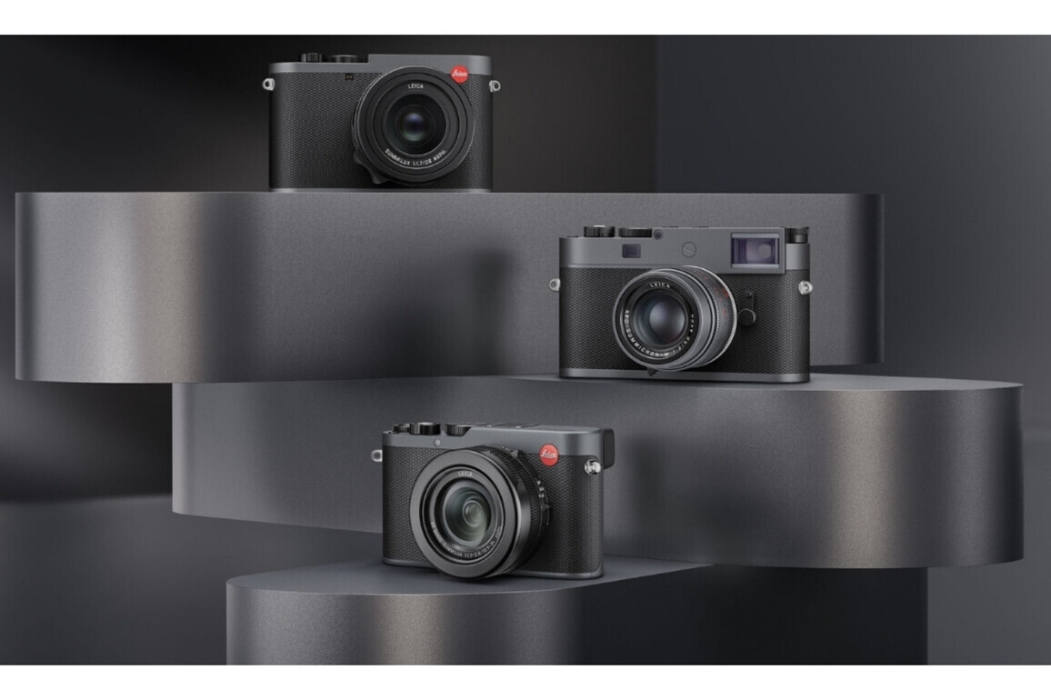 Leica expands camera colour palette with Metal Gray finish added to the lineup