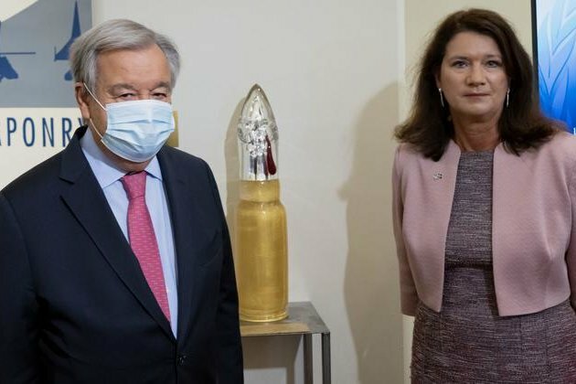 New sculpture at UN honours rights experts killed in DR Congo