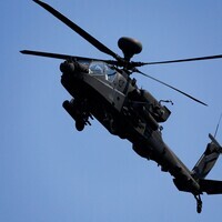 US Apache attack helicopters deployed in operation against Iranian boats: CENTCOM
