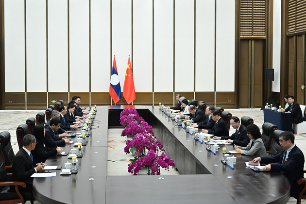 CHINA-HAINAN-BOAO-DING XUEXIANG-LAOS-MEETING (CN)