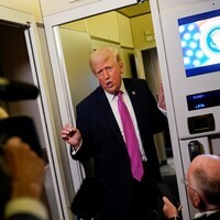 "I do see a deal in Iran," Trump says