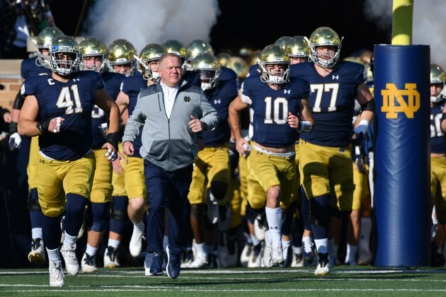 No. 6 Notre Dame cautious of upset potential vs. rival Stanford