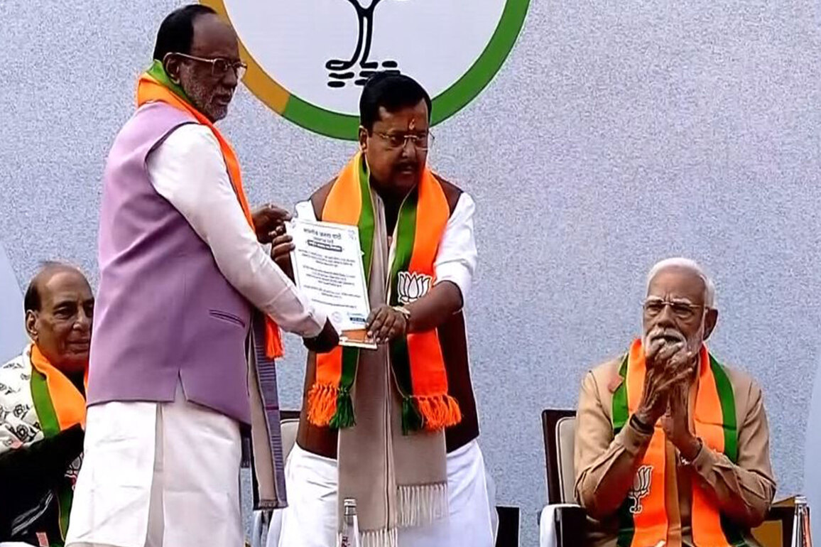 Nitin Nabin takes charge as BJP National President