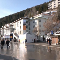 Davos under lockdown as World Economic Forum opens today