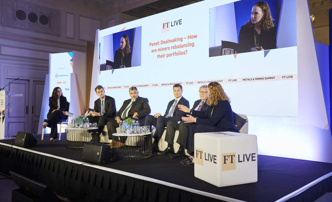 The Dealmaking Panel at the FT Metals and Mining Summit 2025 in London