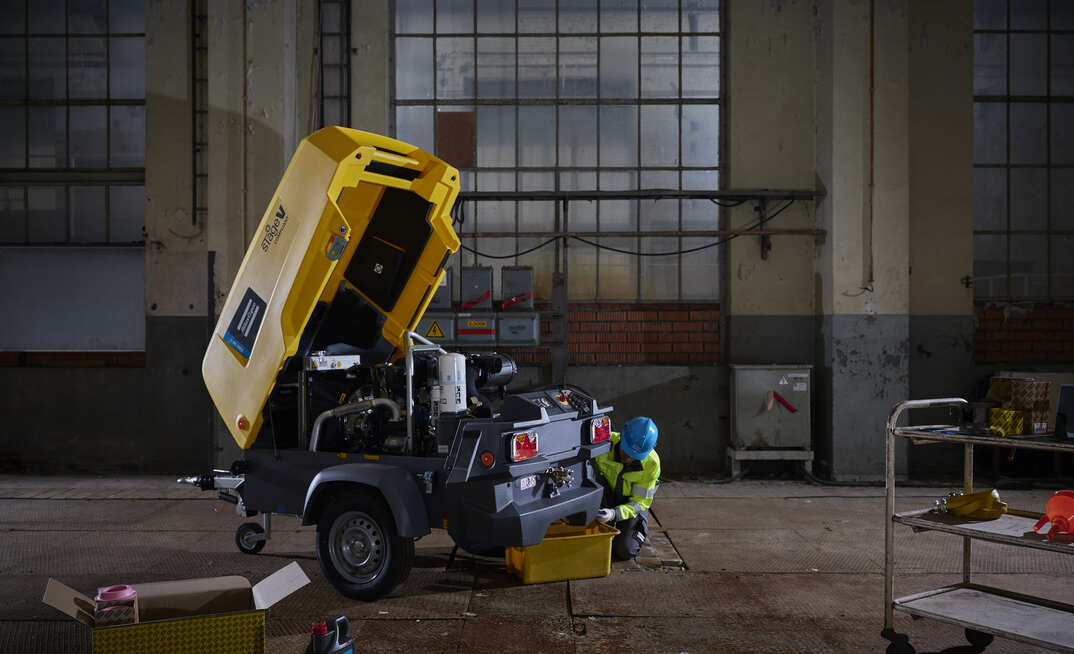  A tested and high-quality mobile air compressor built with long-lasting and durable materials can help keep the TCO down