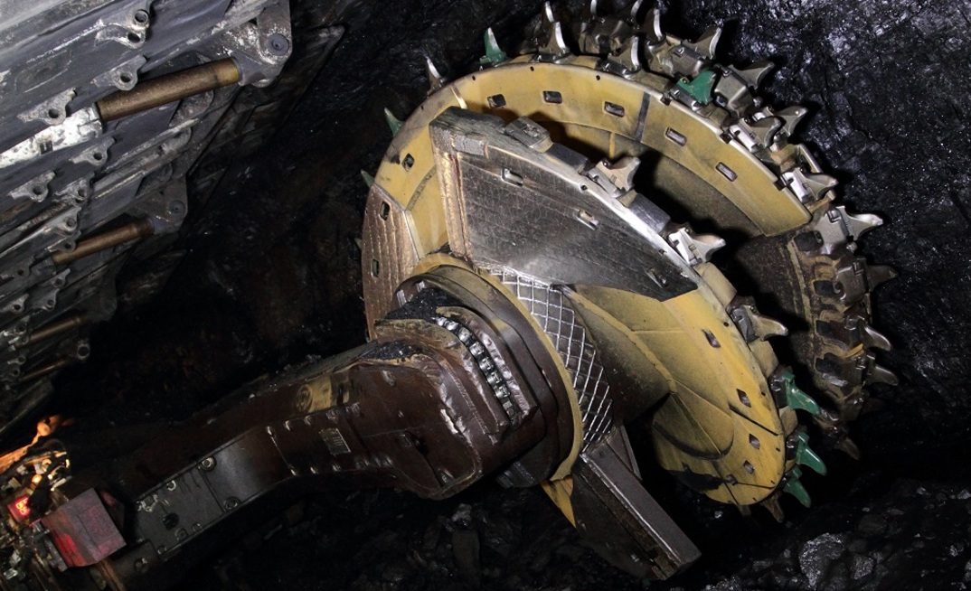 Underground at South32's Appin mine in NSW.