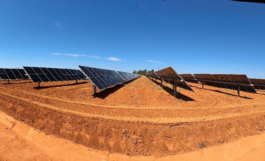 Planta de energia solar em MG para abastecer mina de ouro Mara Rosa Hochschild Mining goiás