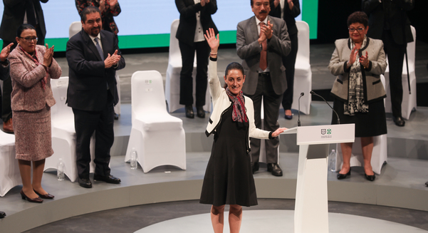 Mexican president Claudia Sheinbaum