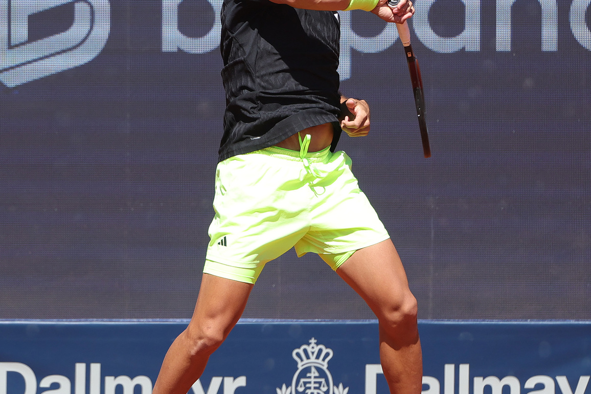 (SP)GERMANY-MUNICH-TENNIS-BMW OPEN-SEMIFINAL-BEN SHELTON VS FRANCISCO CERUNDOLO