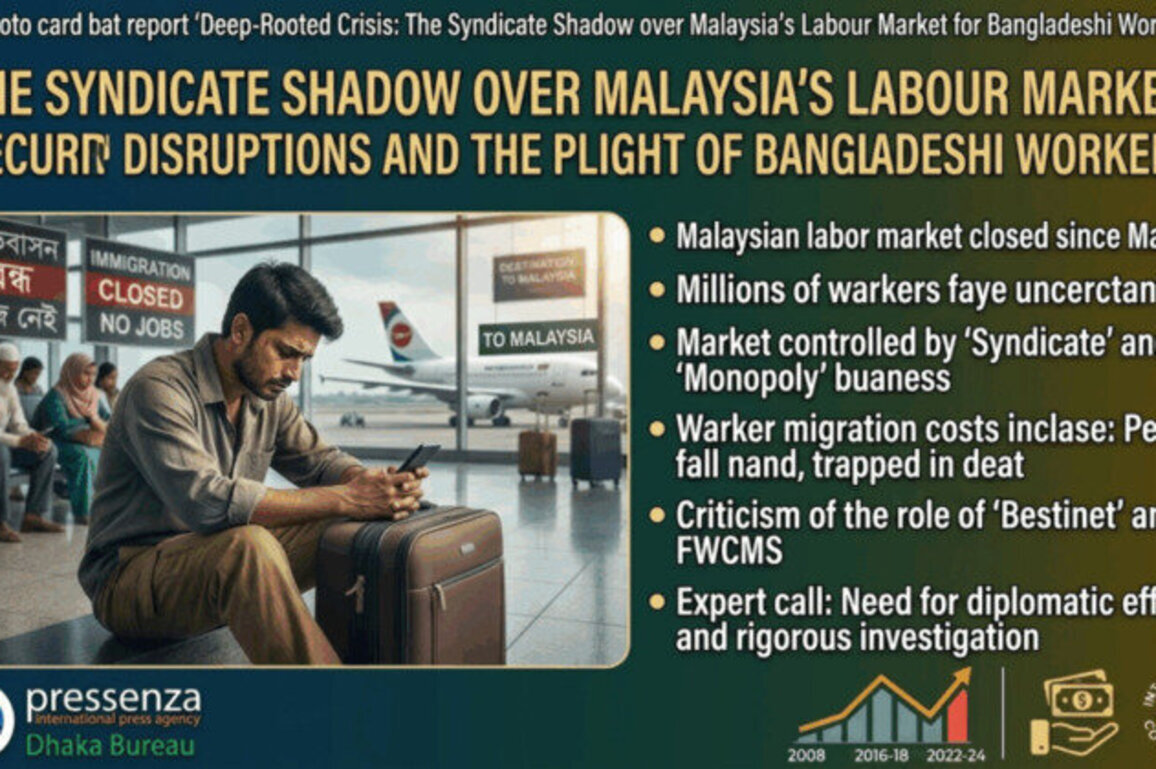 Deep-Rooted Crisis: The Syndicate Shadow over Malaysia's Labour Market for BangladeshiWorkers