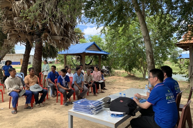 CAMBODIA-TAKEO-CHINA-RICE-PRAWN FARMING PROJECT