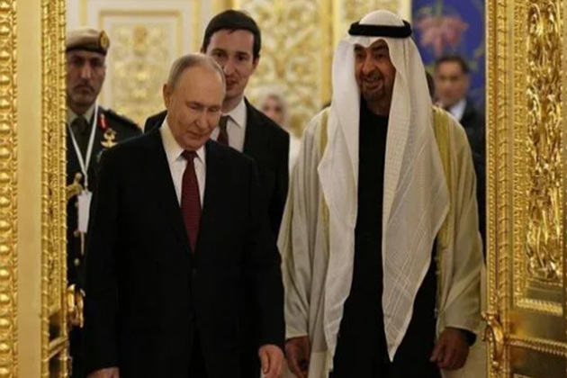Putin calls UAE a 'key trade partner in Arab world' during Kremlin talk