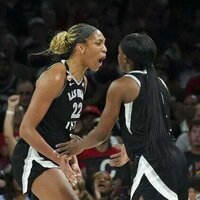 A'ja Wilson fastest to 6,000 points as Aces take down Storm