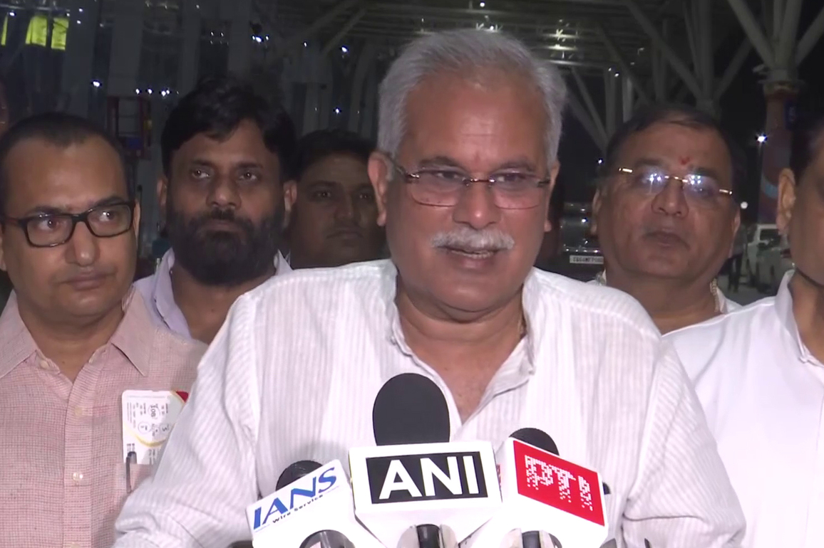 "Unable to face Rahul Gandhi, they are threatening him": Bhupesh Baghel