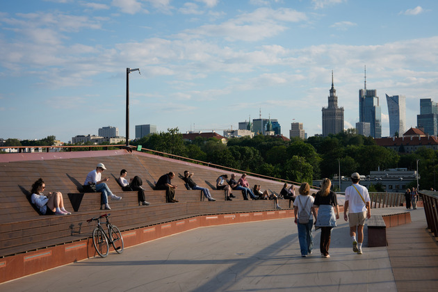 POLAND-WARSAW-SUMMER-VIEW