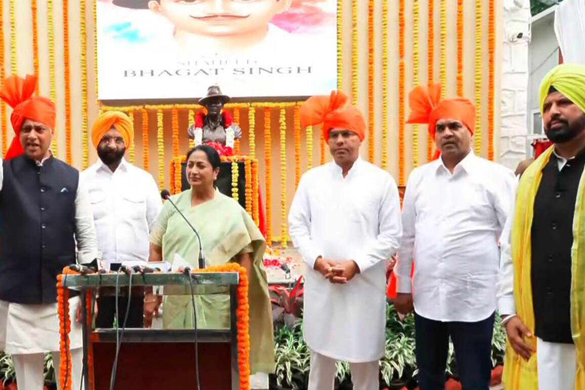 Delhi CM Rekha Gupta unveils Bhagat Singh statue, inaugurates restored 'Historic Courtroom' on Shaheed Diwas