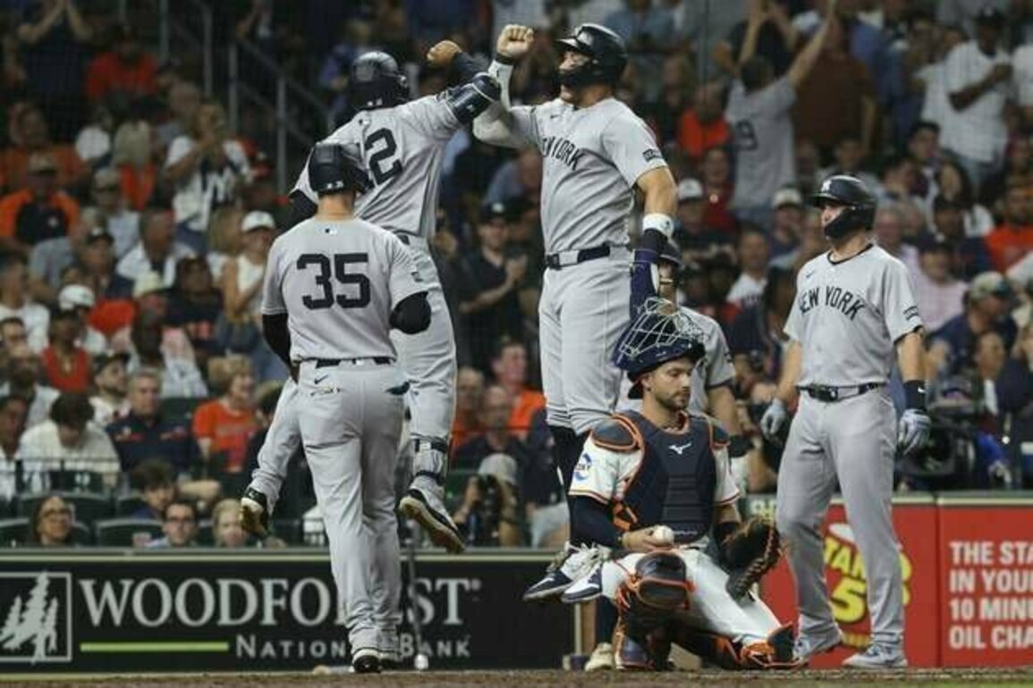 Jazz Chisholm Jr., Trent Grisham power Yankees past Astros