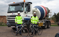 Two CEMEX Readymixers and 600 miles