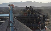 Tin mining at the company's Uis mine