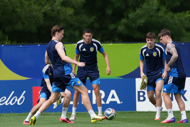 (SP)U.S.-BOSTON-FOOTBALL-FIFA WORLD CUP-TEAM SCOTLAND-TRAINING