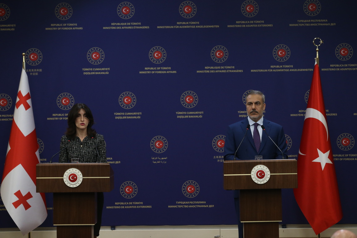 TRKIYE-ANKARA-FM-GEORGIA-FM-PRESS CONFERENCE