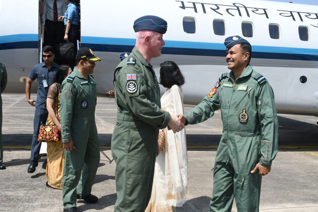 UK Royal Air Force Chief visits Gwalior airbase, gains first-hand insight into IAF operations