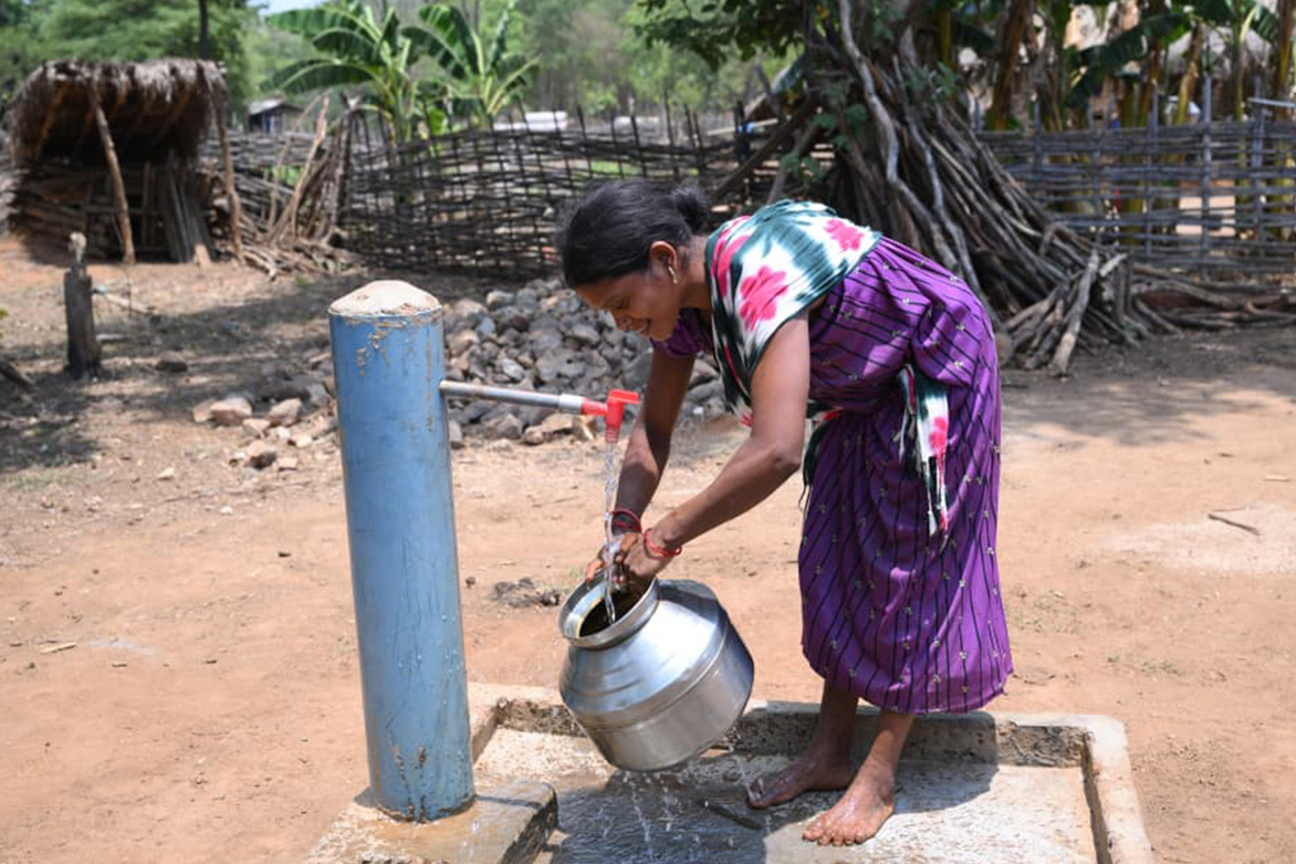 Last Chhattisgarh village Neelangur, once hit by naxalism, gets household tap water under Jal Jeevan Mission