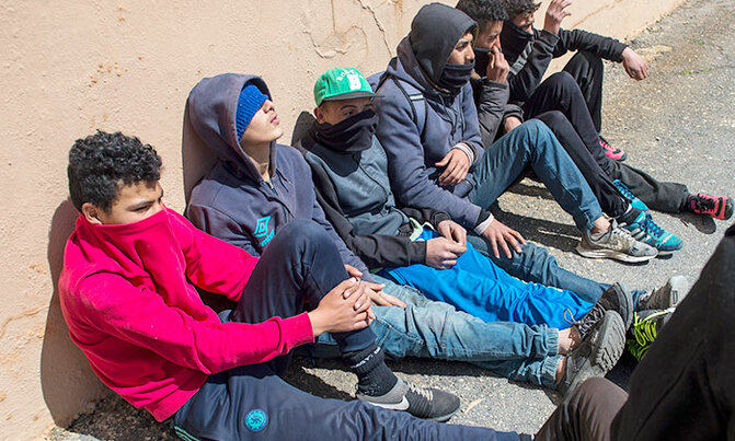 Young migrants put European hopes in Spanish enclave Young migrants put European hopes in Spanish enclave