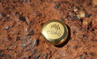 The first gold produced from the CSIRO non-toxic process.