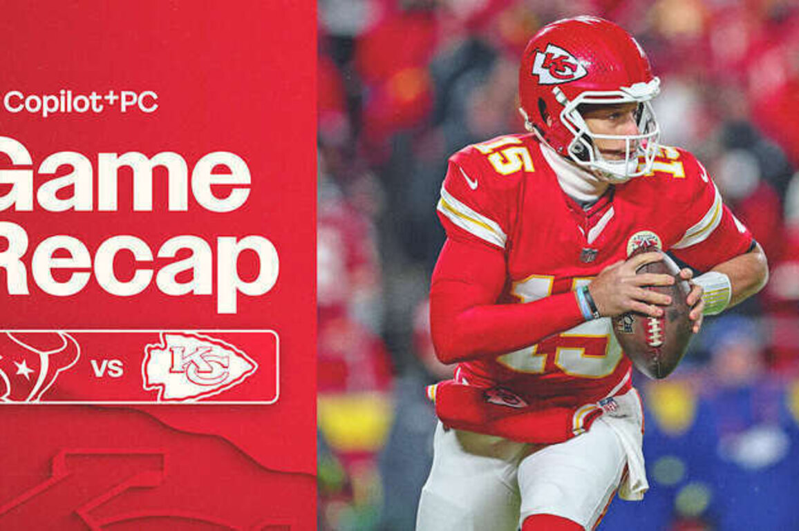 Chiefs Fall to Texans, 20-10, on Sunday Night Football