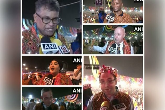 Foreign envoys get a glimpse of India's rich culture at Gujarat's Navratri festival
