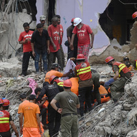 PAKISTAN-KARACHI-RESIDENTIAL BUILDING-COLLAPSE-DEATH TOLL