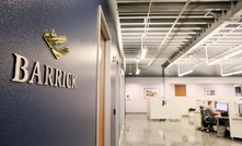 Barrick Gold output for the September quarter fell about 10% on the year