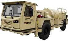 A Normet Utimec LF 600 transmixer with Stage IV/Tier 4 Final drive train