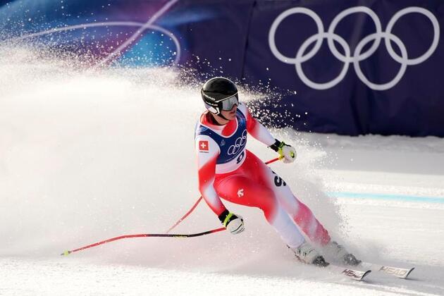 Swiss alpine skier Von Allmen wins first gold of Milan-Cortina Winter Olympics