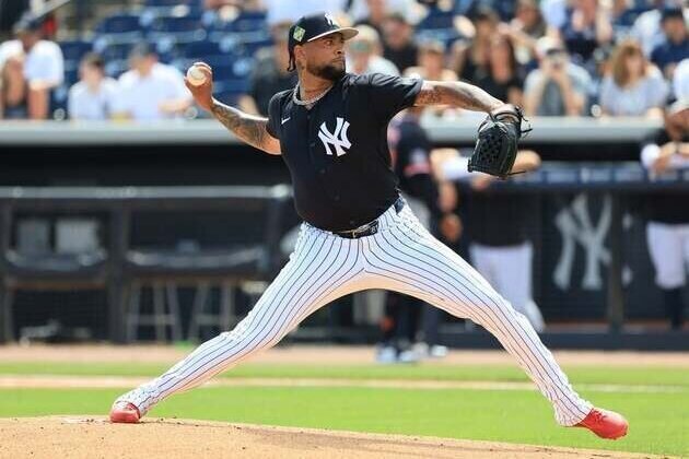 Yankees option Luis Gil; OF Randal Grichuk on Opening Day roster