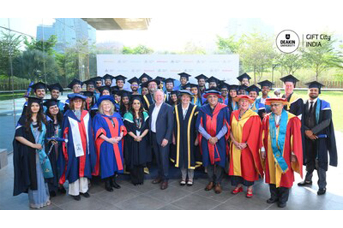 A Ceremony of Firsts: India's Deakin GIFT City Celebrates Inaugural Graduation Ceremony