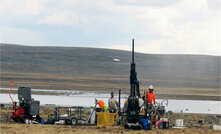 Drilling at Committee Bay