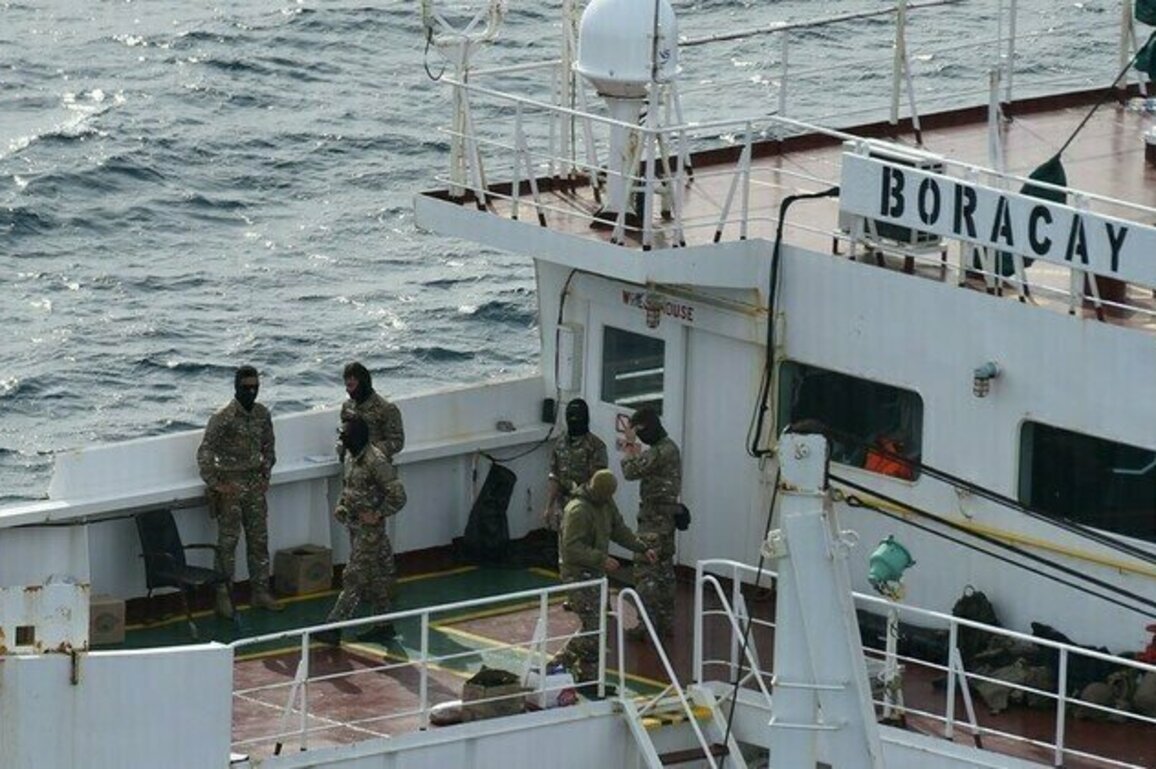 Tanker resumes voyage after French navy raid  maritime tracker