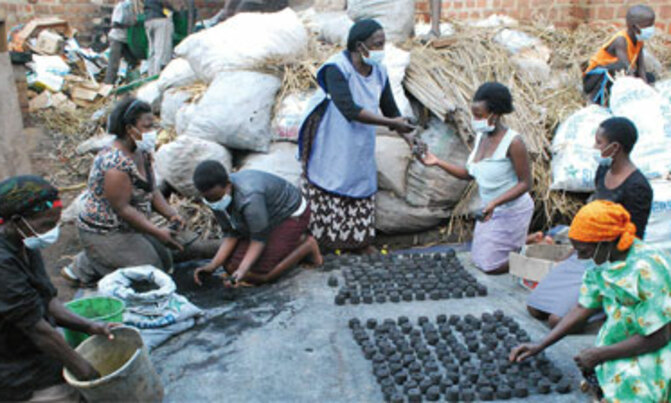 Zalwango unveils the treasure in garbage to Nakulabye women Zalwango unveils the treasure in garbage to Nakulabye women