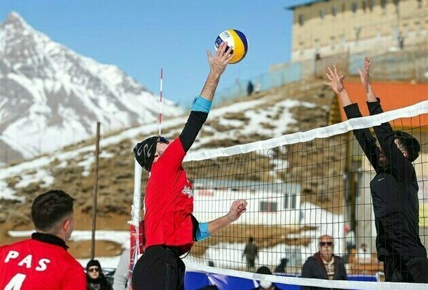 Iran Wins Gold and Bronze at FIVB Snow Volleyball World Tour