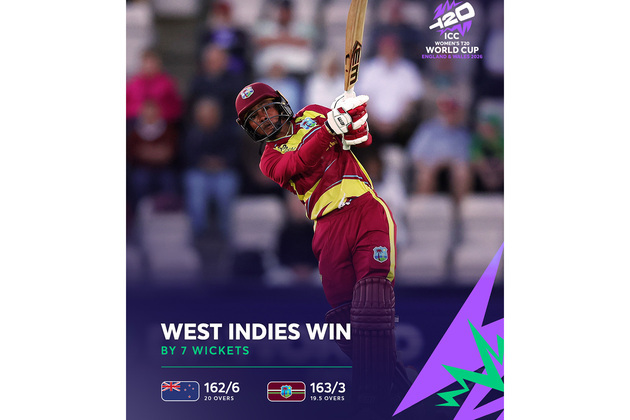 Women's T20 WC: Shemaine, Aaliyah help WI seal seven wicket win over defending champs NZ